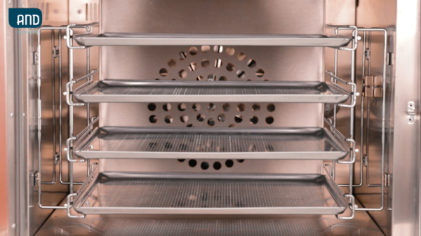 Horno turbo 4 bandejas blanco Merengue 220V 50Hz - Imagen 4