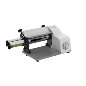 Laminador eléctrico de masas 28 cm con cortador 220V carenado de ABS gris Grigio cromado