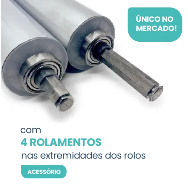 Laminador eléctrico de masas 28 cm con cortador 220V carenado de ABS negro cromado - Imagen 6