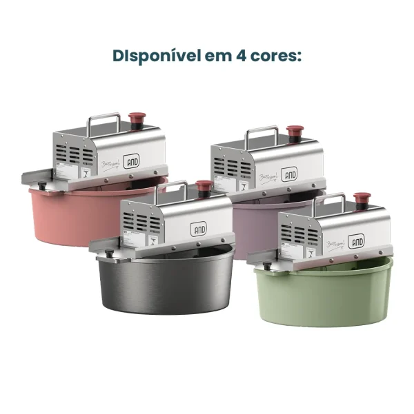 Mezcladora de brigadeiro AND Exportación 7 litros aluminio 50Hz pala para brigadeiro - Imagen 7