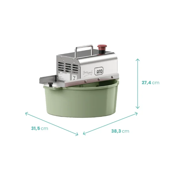 Mezcladora de brigadeiro AND Exportación 7 litros verde Glacé 50Hz pala para brigadeiro - Imagen 6